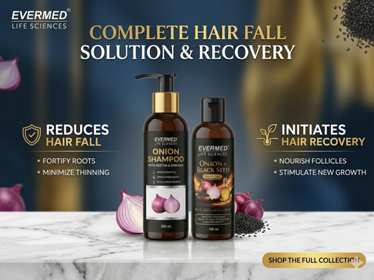 Evermed Onion Black Seed Shampoo